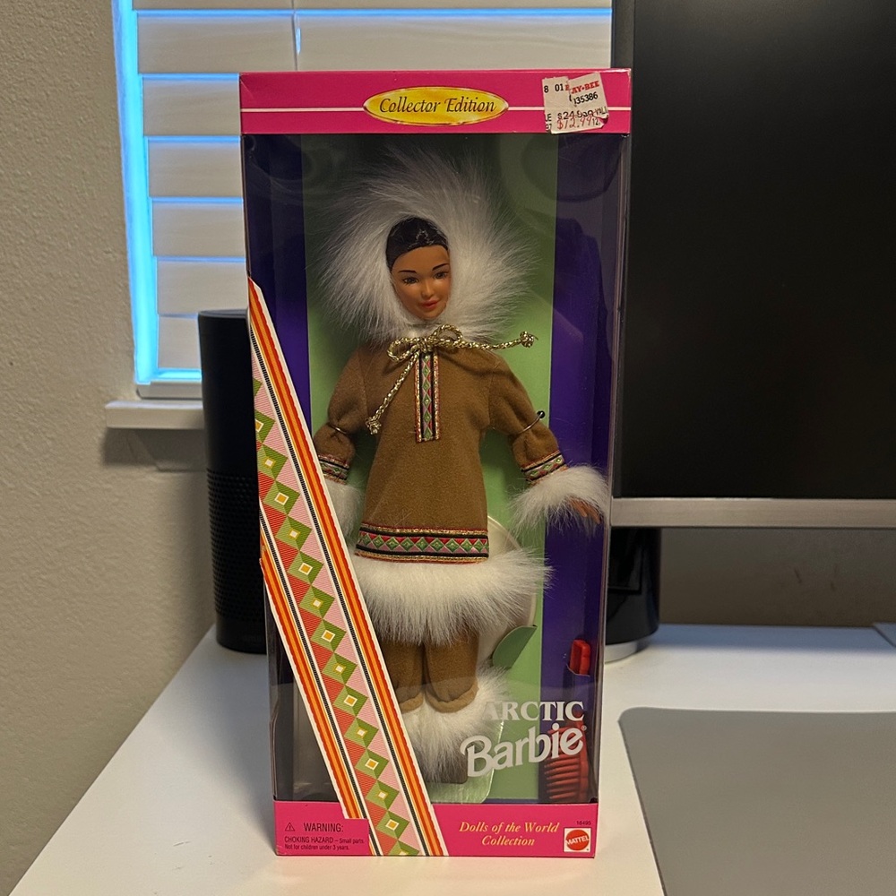 1996 Arctic Barbie Dolls of the World Collector Edition